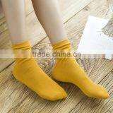Zm53126a 2017 Hot Sale Women High Ankle Indoor Socks Wholesale thumbnail-1