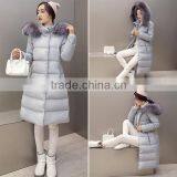2016 New Fashion OEM Outdoor Long Fur Collar Woman Down Jacket thumbnail-4