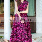 Z&M Floral Beach Dress Summer Beach Dress Beach Party Wear Dress thumbnail-6