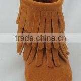 Three Layers Handmade Lovely Soft Sole Moccasins Baby Boots thumbnail-4