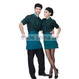 Juqian 2016 Custom Cheap Unisex Hotel and Restaurant Uniform for Waiters and Waitress Uniform thumbnail-6