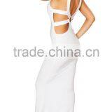 Elegant Floor Length Cut Out Latest Gown Designs Women Evening Gown thumbnail-5