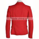 SA8000/BSCI Italian Style Customized Slim Fit School Uniform Latest Women Blazer Design thumbnail-5