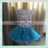 Factory Sell Girls Tutus Skirts Child Dancewear Cute Chiffon Tutu Full Pettiskirt Kids Princess Skirt thumbnail-3