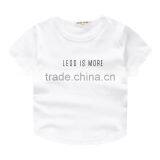 Wholesale Summer Cotton Short Sleeves Boys Kids Round Neck T-shirt thumbnail-4
