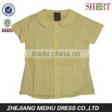 Girls School Uniforms Short Sleeve Peter Pan Blouse thumbnail-5