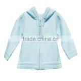 New Fashion With Zipper Long Sleeve Knitting Sweater Boy Cardigan thumbnail-1