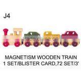 TOYS FOR KID (J4) MAGNETISM WOODEN TRAIN thumbnail-1