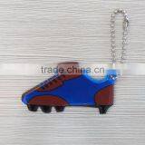 Custom Printed Promotional High Light Soft Pvc Reflective Keychain thumbnail-5