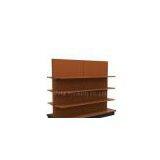 Double Sided Shelving Supermarket Shelf Racks Widths: 2, 3 or 4\'