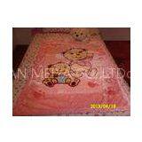 Antistatic Breathable Polyester Baby Blanket Fleece Hotel With Cartoon Pattern