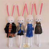 Rabbit Fashion Soft Stuffed Animal Toys Baby Gifts thumbnail-1