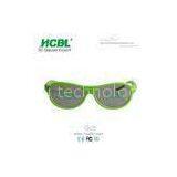 Durable Frame Stereoscopic Linear Polarized 3D Glasses For Kids Green / Red thumbnail-1