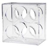 Customized Size Wine Bottle Display Bar Countertop Cabinet Heavy Duty Wine Racks thumbnail-2