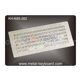 85 Keys Mini Industrial Metal Keyboard with dust - proof , anti - corrosive