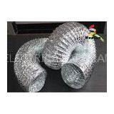 Semi Rigid 6 Aluminum Flexible Duct , Fire Resistant Flexible Ventilation Ducting thumbnail-1