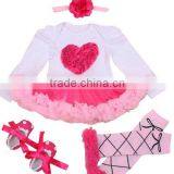 2017 Hot Sell Baby Birthday Party Romper Suit , Cute Cartoon Printing Suit,romper+knee-pad+headband+one Pair of Shoes thumbnail-4