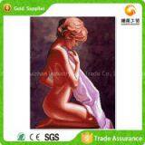 Full Stock Attractive Design 3d Diamond Painting By Numbers Female Nude Oil Painting