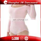 Long Sleeve Leotard Pink Dance Leotard for Girls