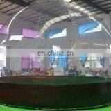CE Inflatable Clear Tent, Decoration Snow Globe for Christmas With Bottom