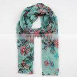 Plain Cotton Women Scarves Shawls for Summer thumbnail-6