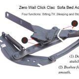 Zero Wall Double Stops Clic Clac Mechanism KK034#