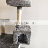 Quick Order Cats Kittens Fun Furniture Condos Wall Pet Cat Scratcher Tree Tower With Balls and Hammock thumbnail-4