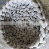 Braid Yarn Tube Yarn for Chunky Knit Cat Nest Grey Color thumbnail-2