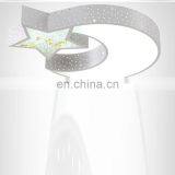 Creative Warm Room Living Room Bedroom Light Decorative Crystal Star Moon Led Ceiling Lamp for Children'S Room thumbnail-6