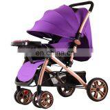 Multifunction High View Baby Stroller 3D Frame Infant Pram Toddler Pushchair thumbnail-4