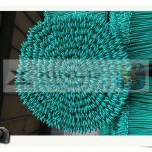 Green Colour PVC Coated Wire Ties, PVC Coated Double Loop Wire Ties thumbnail-4