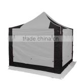 3x3m cheap promotion folding tent 2colour black and silver with four walls
