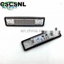 2PCS Car 18 LED License Plate Lights 12V White Number Plate Lamp For Opel Astra G Astra F Corsa B Zafira A Vectra B For Omega A