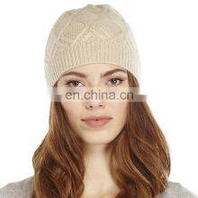 100% Wool Felt Crown Fold Knitted Hats thumbnail-1
