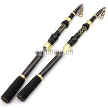 1,8 м, 2,1 м, 2,4 м, 2,7 м, 3,0 м, 3,6 м углеродный спиннинговый удочерный ствол с керамическими колец направляющими и катушкой, антизавитковый телескопический удочерный ствол thumbnail-4