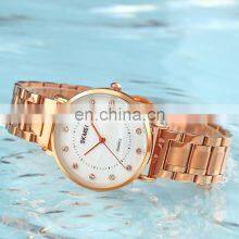 Skmei Brand Watches 1840 Waterproof Rose Gold Women Stainless Steel Lady Watch thumbnail-2