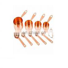 Copper Measuring Spoons for Kitchen