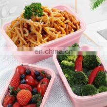 Customized Camping Eco Friendly Container Reusable Airtight Kitchen Silicon Food Storage thumbnail-2