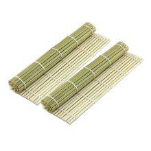 27cm*27cm Japanese Flat Sushi Bamboo Rolling Mat Sushi Rice Roll Tools thumbnail-1