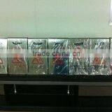 Rose Gold Folding Metal Parking Floor Stand Sign_ Pedestal Signs Stand_Portable Hotel Parking Signs Manufacturer thumbnail-2