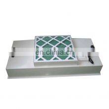 Customized OEM Lab Clean Room Laminar Air Flow Hood Use H13 H14 Fiberglass FFU HEPA Filter thumbnail-1