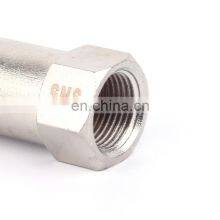 New Design SNS CV Series Nickel-Plated Brass Check Valve Screw Thread One Way Non Return Valve thumbnail-2