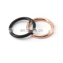 Factory Custom Metal O Ring Zinc Alloy Round Ring Circle Line For Handbag thumbnail-4