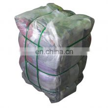 any color packaging old used second hand cloths pp woven sheet