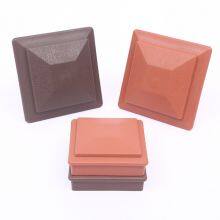 Guardrail Post Cap Spot Wholesale Scenic Spot Riverway Imitation Wood Guardrail Post Cap Fence Cover Yard Guardrail Post Cap thumbnail-2
