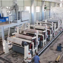 3 5 7 Ply Paper Corrugated Cardboard Carton Sheet Making Machine / Production Line thumbnail-3