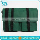 High Quality 600D Polyester Green Satchel Bag Cross Body Boys Satchel Bag With Web Buckle Straps thumbnail-1