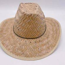 Summer Farmer/Cowboy Straw Hat/ Men's / Women's Western Cowboy Straw Hat thumbnail-3