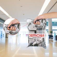 China Factory Customized Die Cut Plastic PE Thickness With Logo Print White Carrier Gift Retail Plastic Shopping Bags thumbnail-3