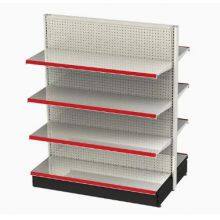 Manufacturer Customized Logo Heavy Duty Plain Grocery Store Shelving